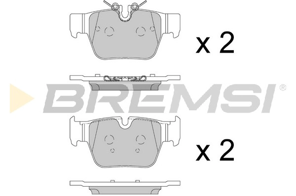 Brake Pad Set, disc brake (BP3903)