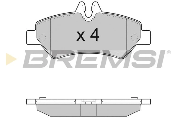 Brake Pad Set, disc brake (BP3293)