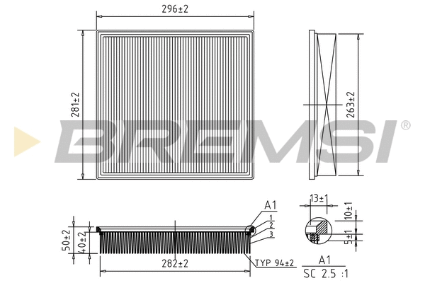 Air Filter (FA0654)