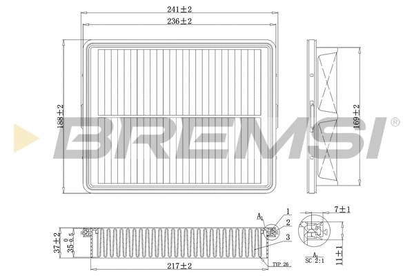Air Filter (FA1090)