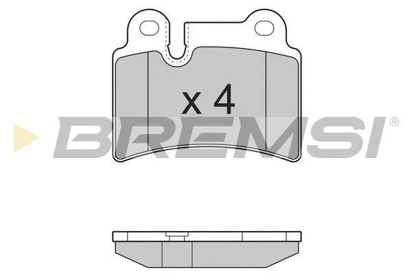 Brake Pad Set, disc brake (BP3302)