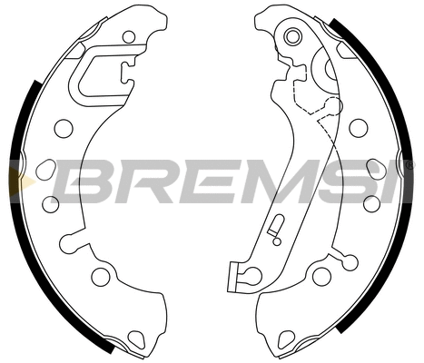 Brake Shoe Set (GF1115)