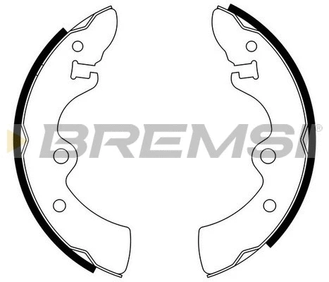 Brake Shoe Set (GF0846)