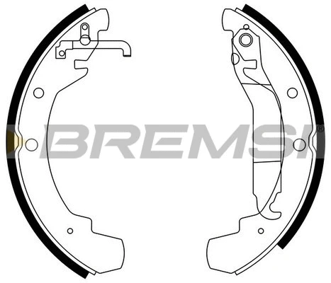 Brake Shoe Set (GF0548)
