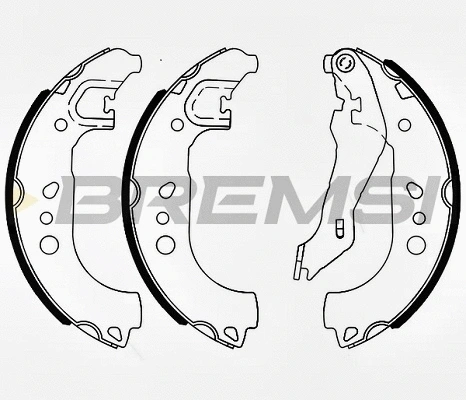 Brake Shoe Set (GF0474)