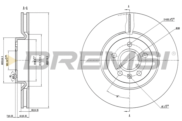 Brake Disc (CD8693V)