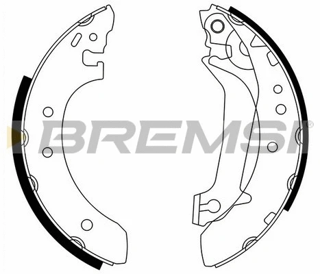 Brake Shoe Set (GF0236)