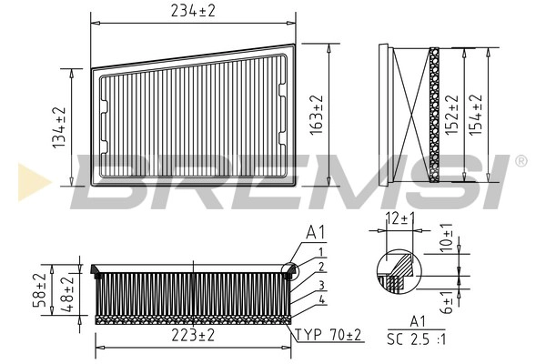 Air Filter (FA2338)