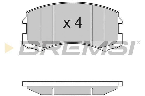 Brake Pad Set, disc brake (BP3192)