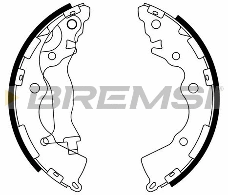 Brake Shoe Set (GF0749)