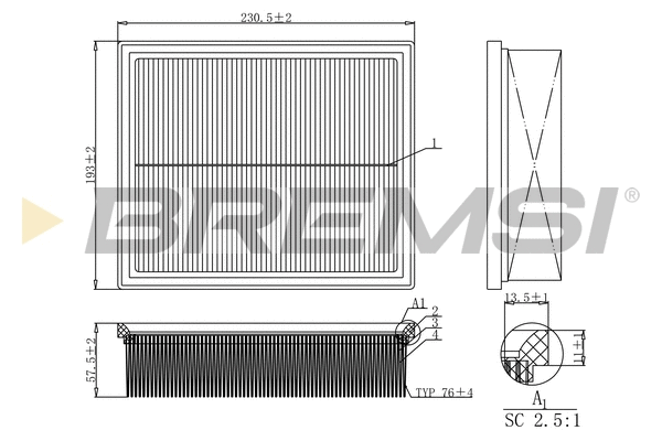 Air Filter (FA1153)