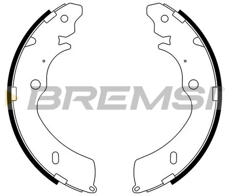 Brake Shoe Set (GF0756)
