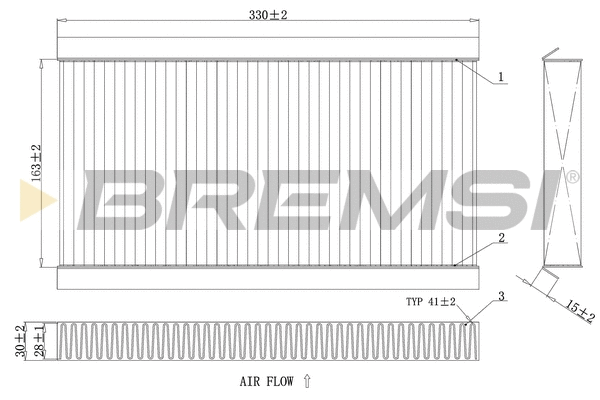 Filter, cabin air (FC0090C)