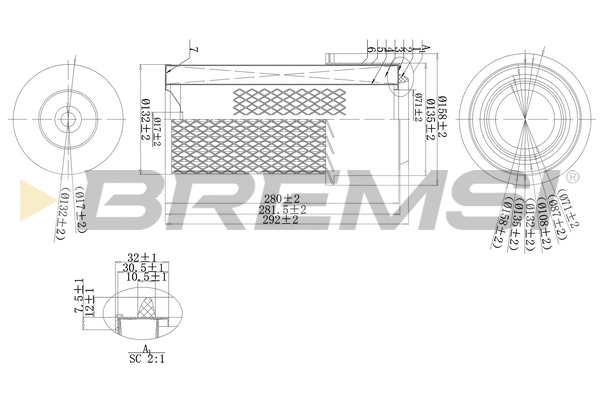 Air Filter (FA1669)