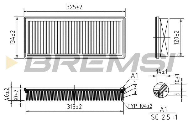 Air Filter (FA1046)