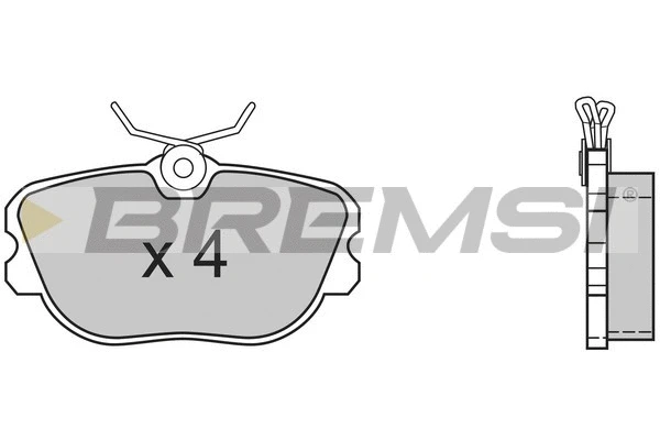 Brake Pad Set, disc brake (BP2365)