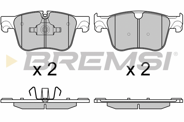 Brake Pad Set, disc brake (BP3598)