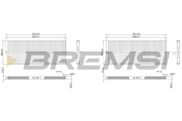 Filter, cabin air (FC1529)