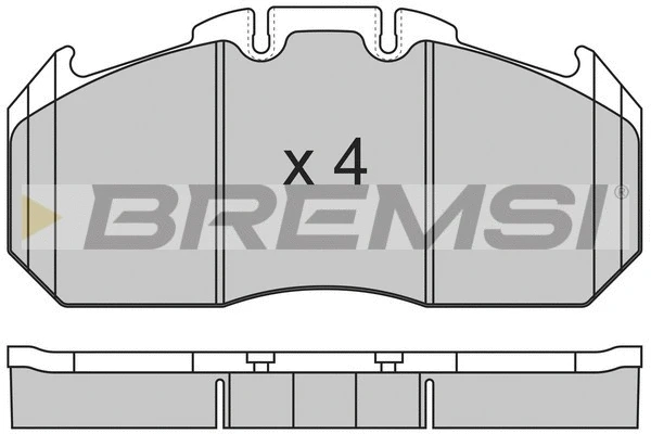 Brake Pad Set, disc brake (BP7310)