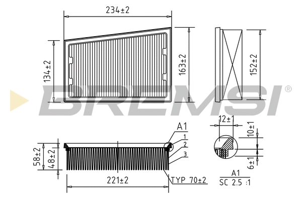 Air Filter (FA0535)