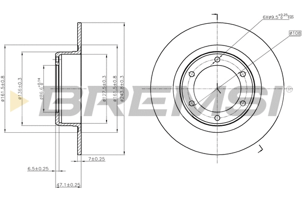 Brake Disc (CD6011S)