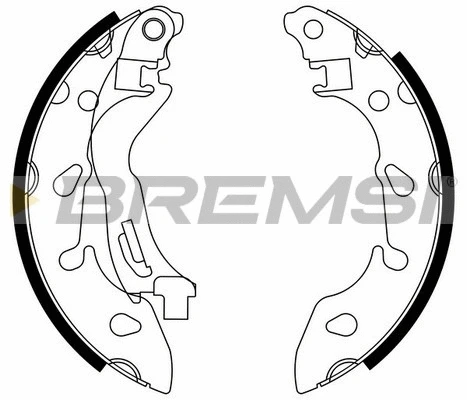 Brake Shoe Set (GF0189)