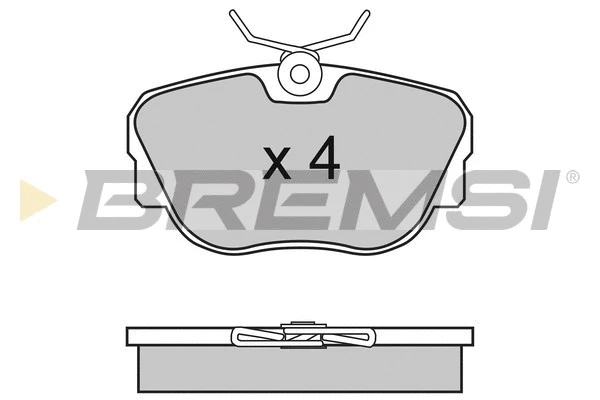 Brake Pad Set, disc brake (BP2451)
