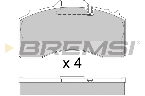 Brake Pad Set, disc brake (BP7340)