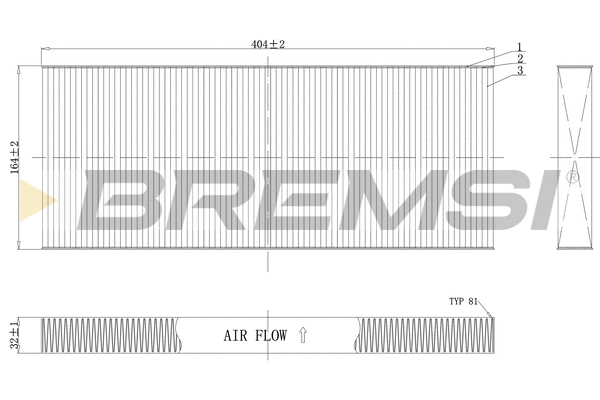 Filter, cabin air (FC0984)