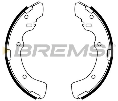 Brake Shoe Set (GF0819)