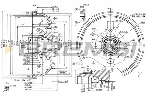 Brake Drum (CR5139)