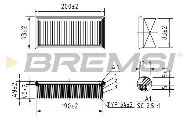 Air Filter (FA1594)