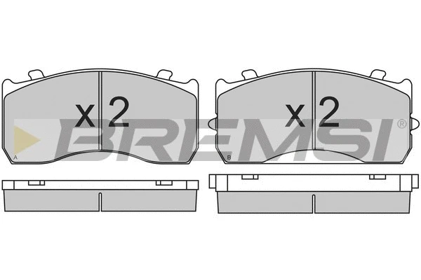 Brake Pad Set, disc brake (BP7321)