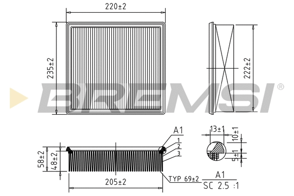 Air Filter (FA0123)