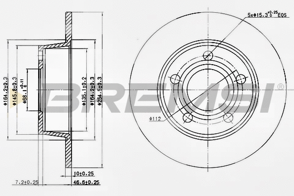 Brake Disc (CD7190S)