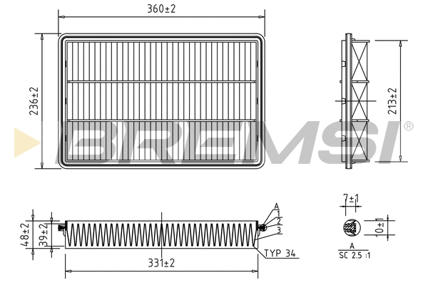 Air Filter (FA1390)