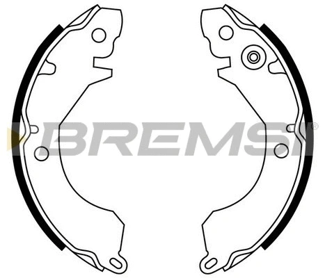 Brake Shoe Set (GF0730)
