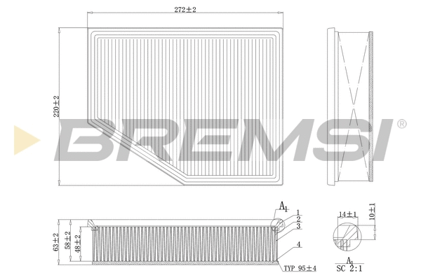 Air Filter (FA1098)