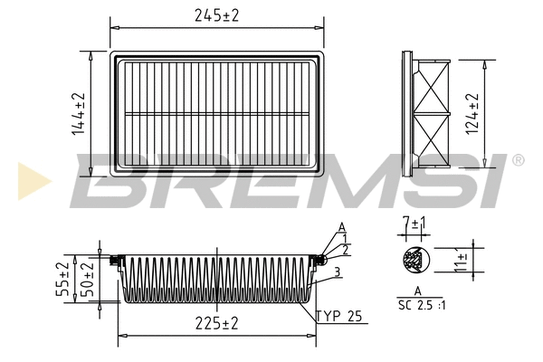 Air Filter (FA0601)