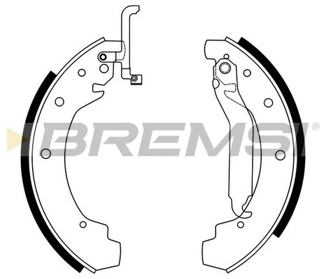 Brake Shoe Set (GF0549)