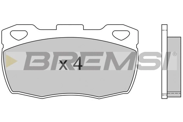 Brake Pad Set, disc brake (BP2401)