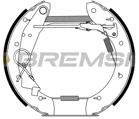 Brake Shoe Set (GK0178)