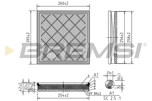 Air Filter (FA0539)