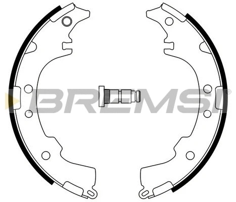 Brake Shoe Set (GF0953)
