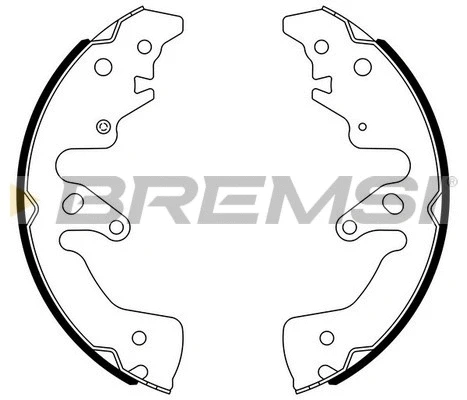 Brake Shoe Set (GF0895)