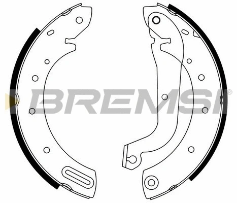Brake Shoe Set (GF0864)
