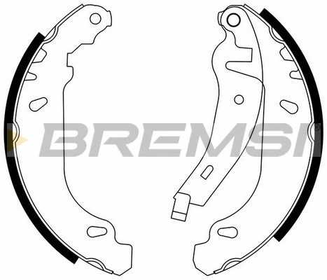 Brake Shoe Set (GF0415-2)