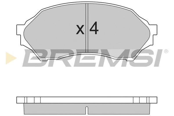 Brake Pad Set, disc brake (BP2895)