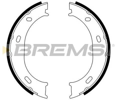 Brake Shoe Set, parking brake (GF0306)