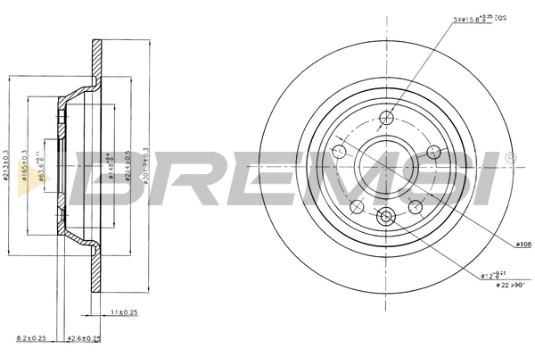 Brake Disc (CD7616S)